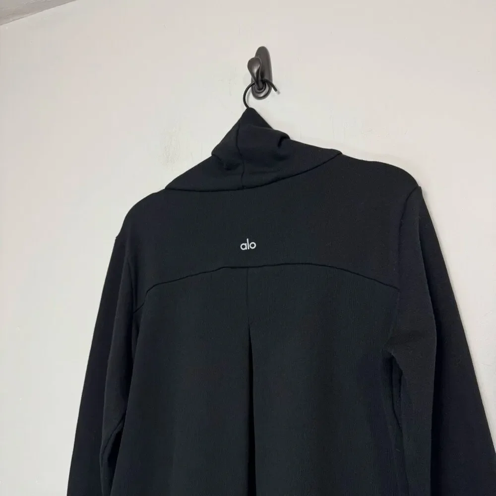 Alo Yoga Haze Funnel Neck Pullover Sweatshirt S